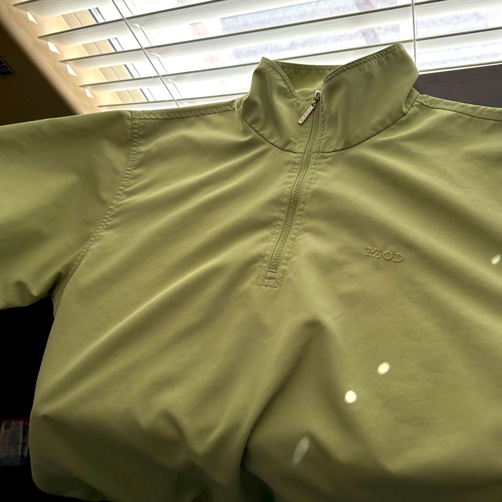 S Izod women’s Quarter Zip Golf Sweater